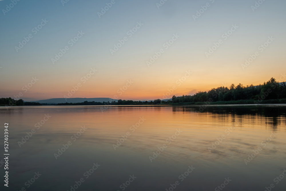 Abendstimmung am Werratalsee Abendstimmung am Werratalsee
