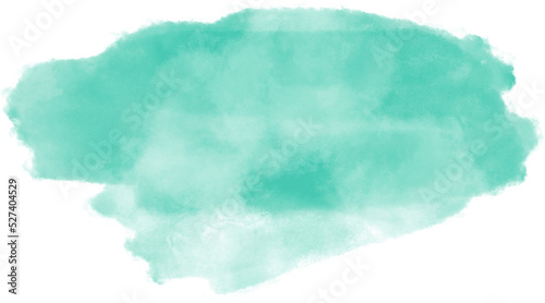  Aqua watercolor splash and brush stroke for decoration.