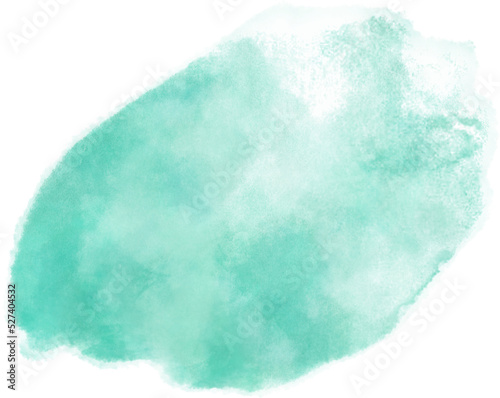  Aqua watercolor splash and brush stroke for decoration. © Idol Design
