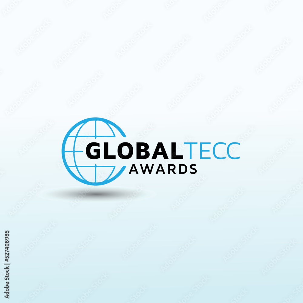 Global technology vector logo design Global technology vector logo design