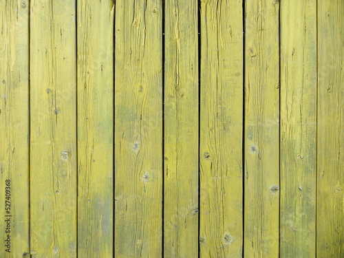 yellow wooden fence texture
