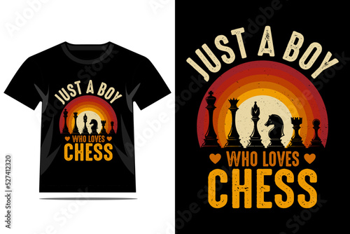 Just a boy who loves chess