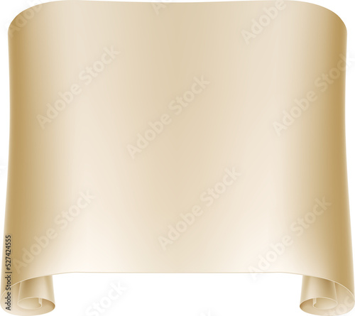 Paper Scroll Illustration