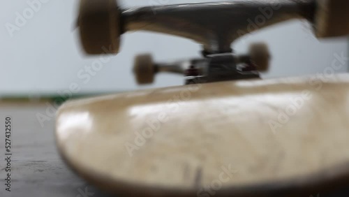 Skateboard Wheels Rolling Indoor Lighting photo