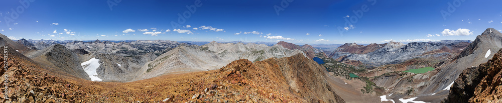 360 Degree Red Chunk Mountain Panorama
