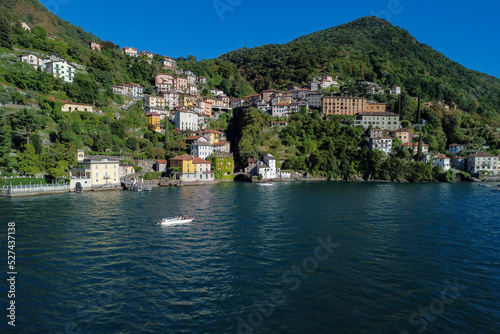 View of the village of Nesso on Lake Como © Nikokvfrmoto