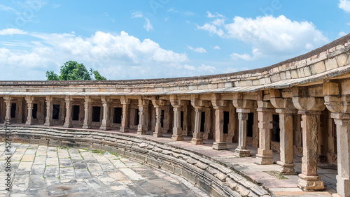 Mitawali Temple or Chausath Yogini Temple in Morena is located on a hill top