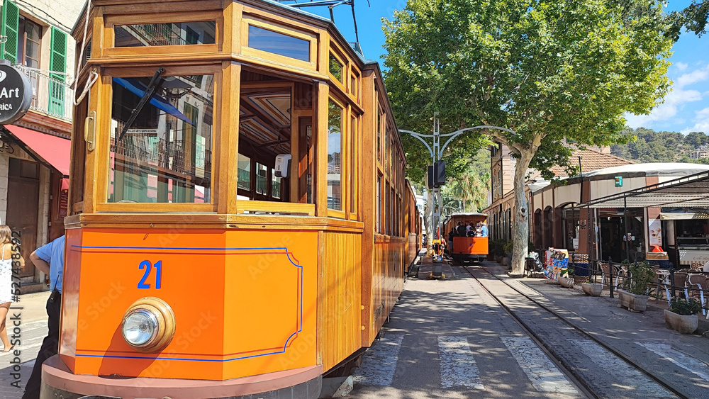 Naklejka premium Tranvía 