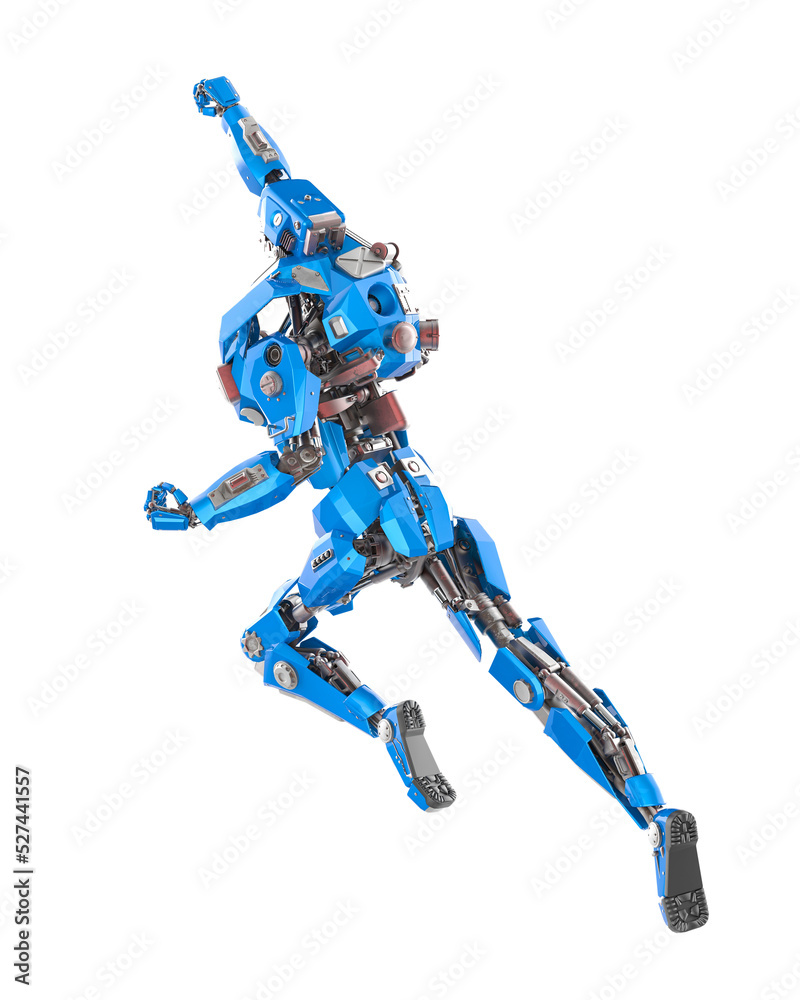 cyber mechis is flying up very fast rear view cyber mechis is flying up very fast rear view