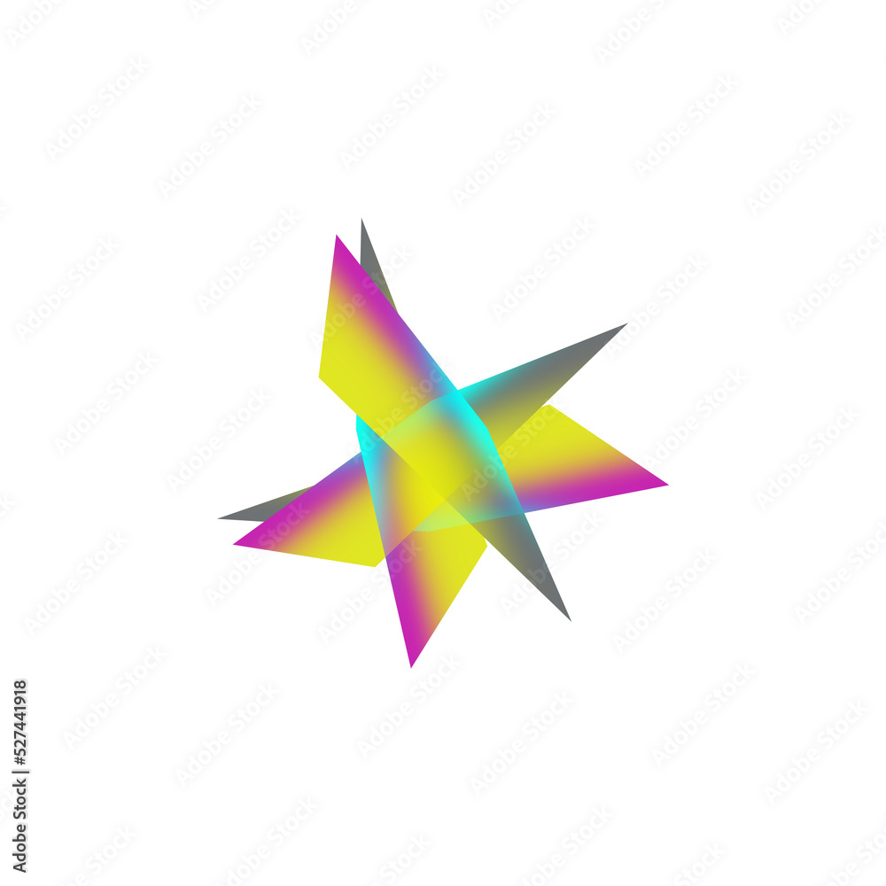 Isolated transparent abstract glitch art shape element. Isolated transparent abstract glitch art shape element.