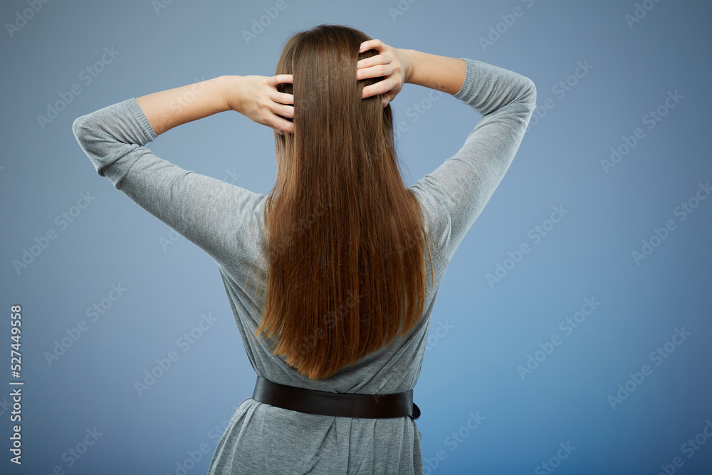 Smiling woman isolated portrait Smiling woman isolated portrait