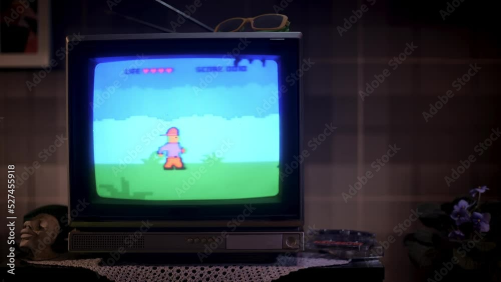 Video game console from 1980s decade Video game console from 1980s decade