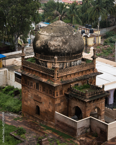 Ancient jamiya mosque of Badami built by Tipu sulthan during 18th century,Karnataka,India