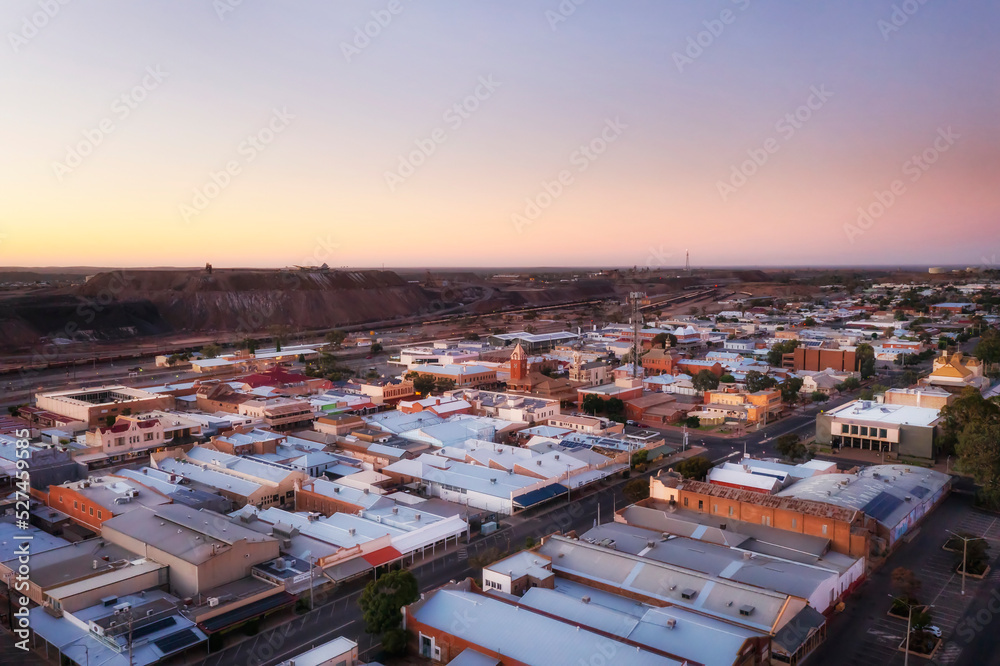 D Broken Hill Downtown 2 mine rise