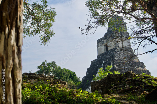 Piramid El Gran Jaguar Tikal Peten Guatemala