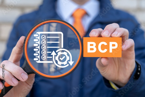 Foto BCP Business Continuity Plan Concept