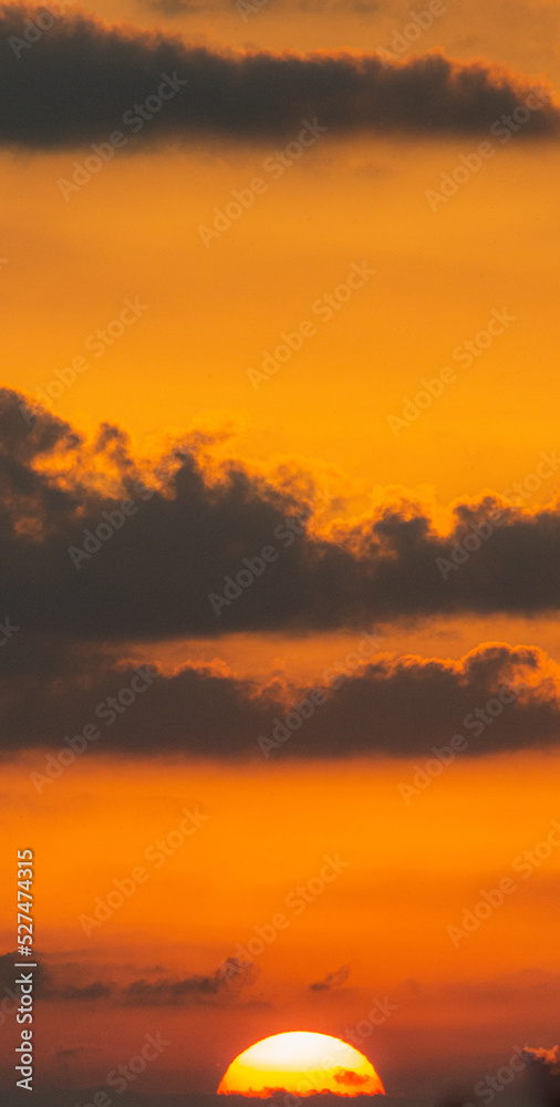 Fototapeta premium puesta de sol