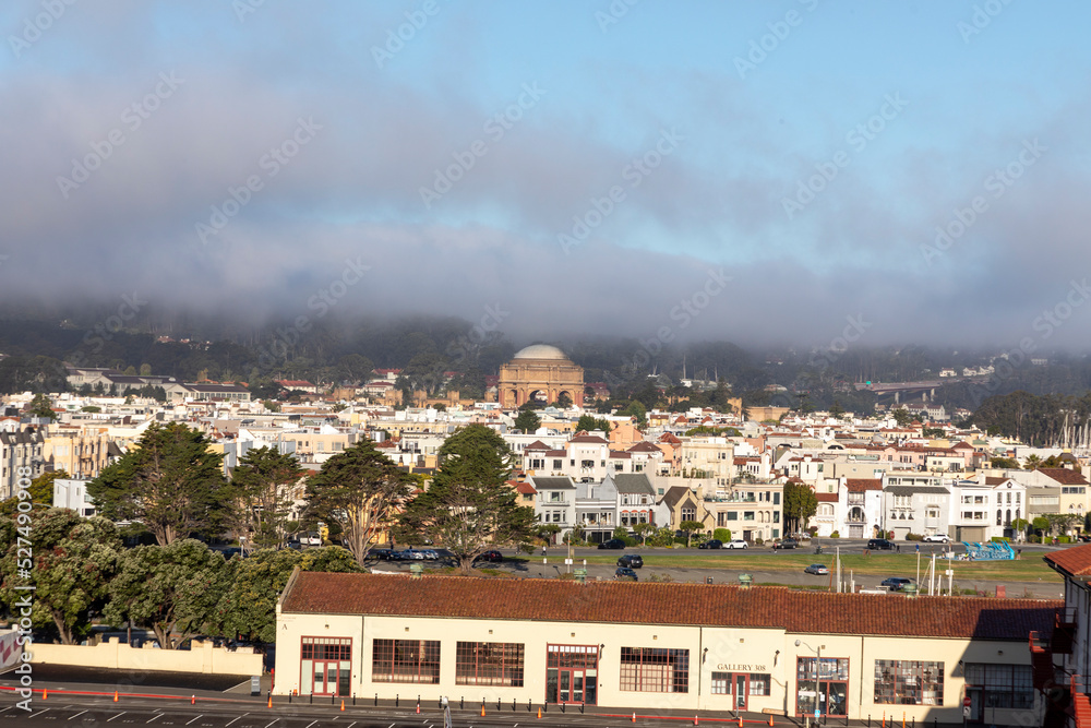 historic houses for Army officers at Fort Mason, San Francisco