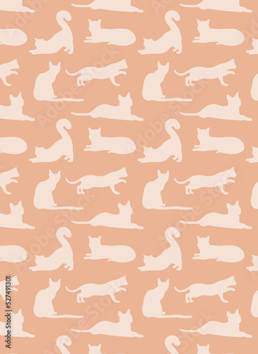 Cat animal digital paper background