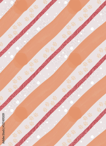 Cat animal digital paper background