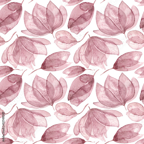 Boho fall wildflowers digital paper background
