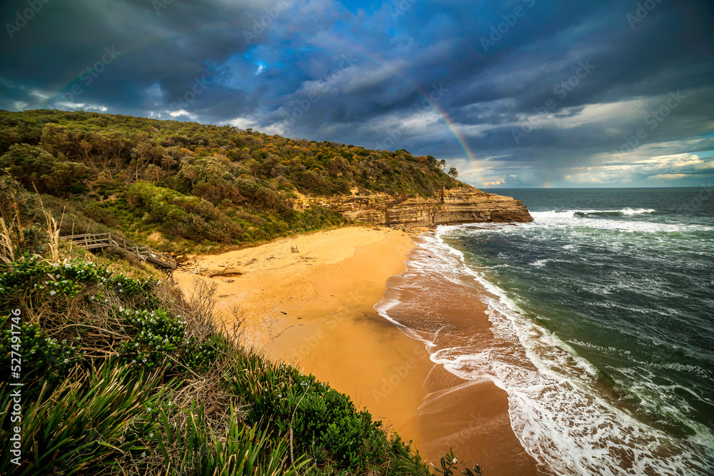 deserted beach