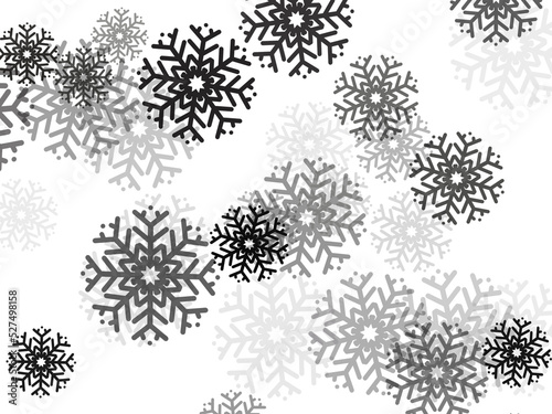 Illustration Snowflake Background 