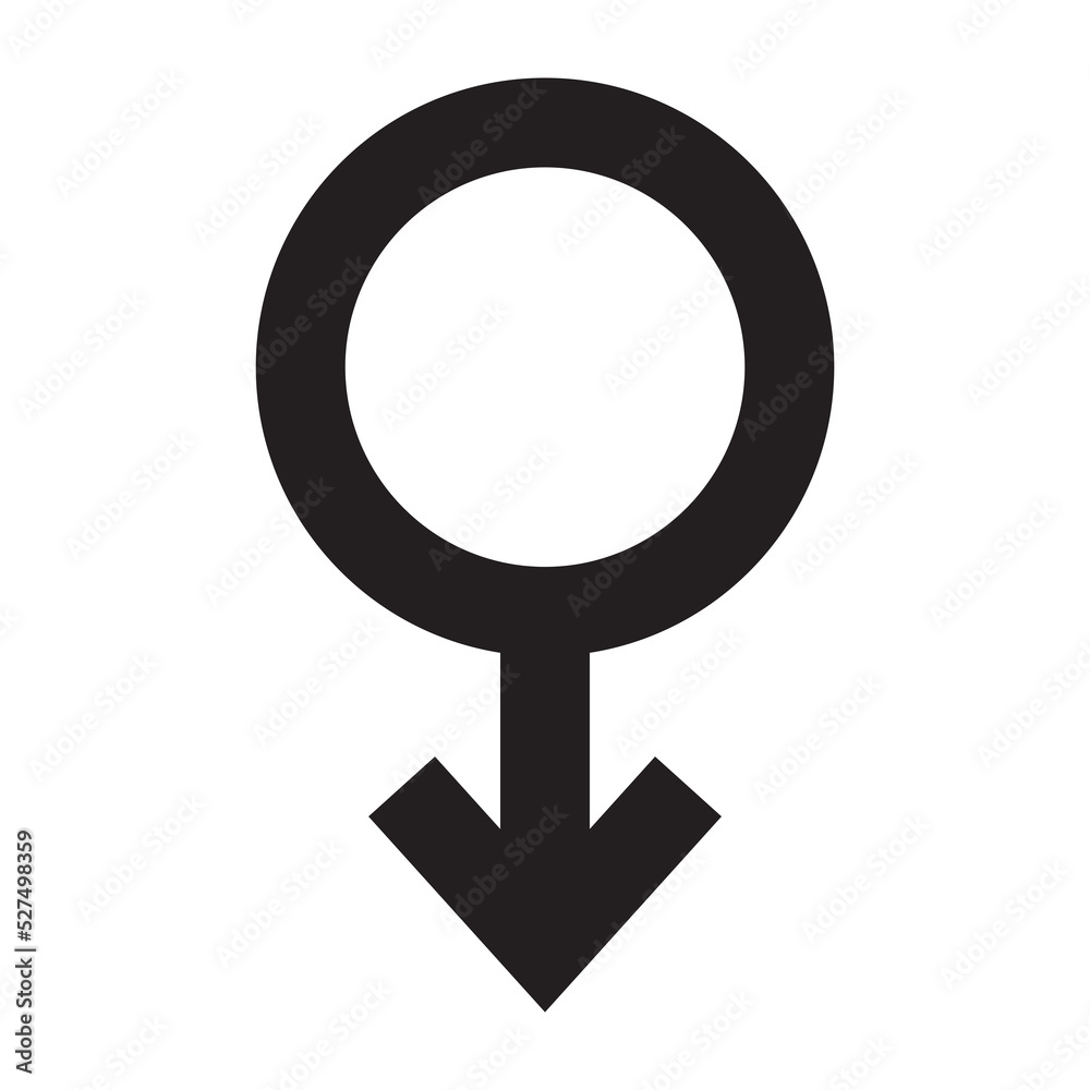 Men gender symbol related glyph icon Men gender symbol related glyph icon