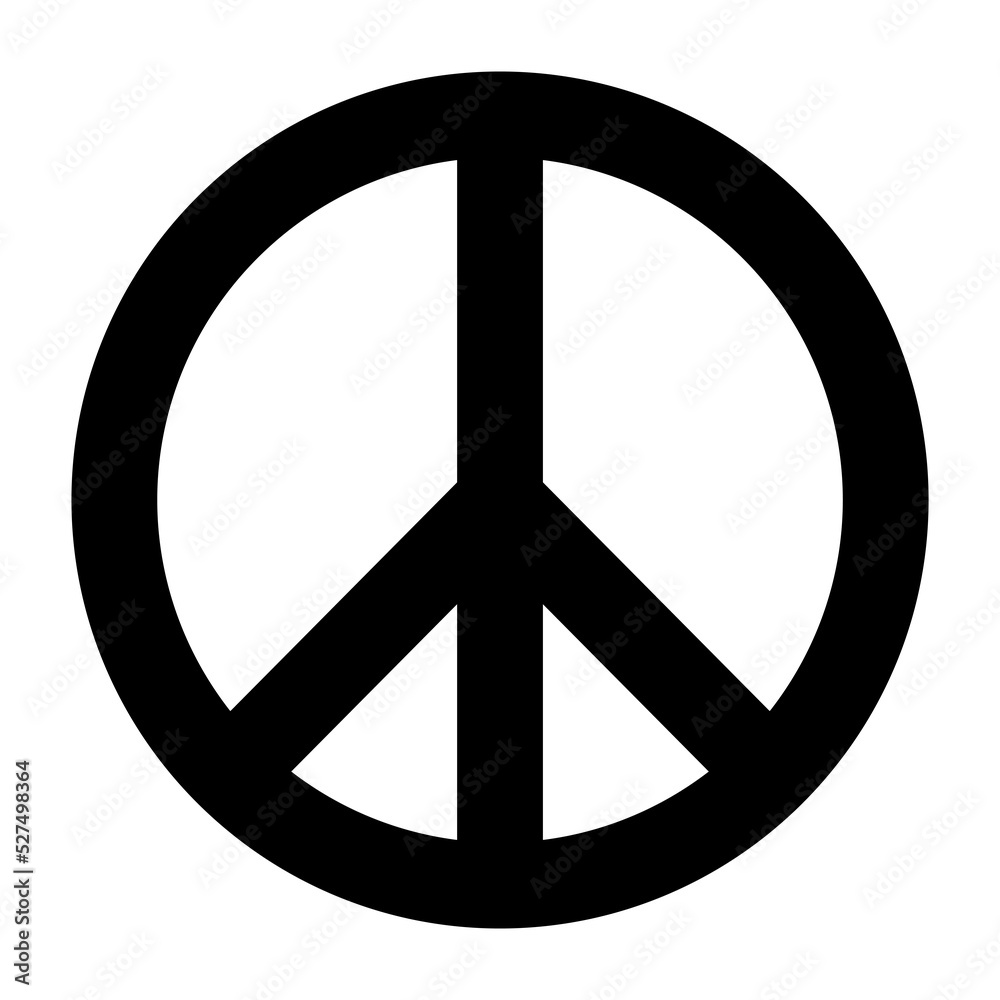 Peace symbol icon Peace symbol icon