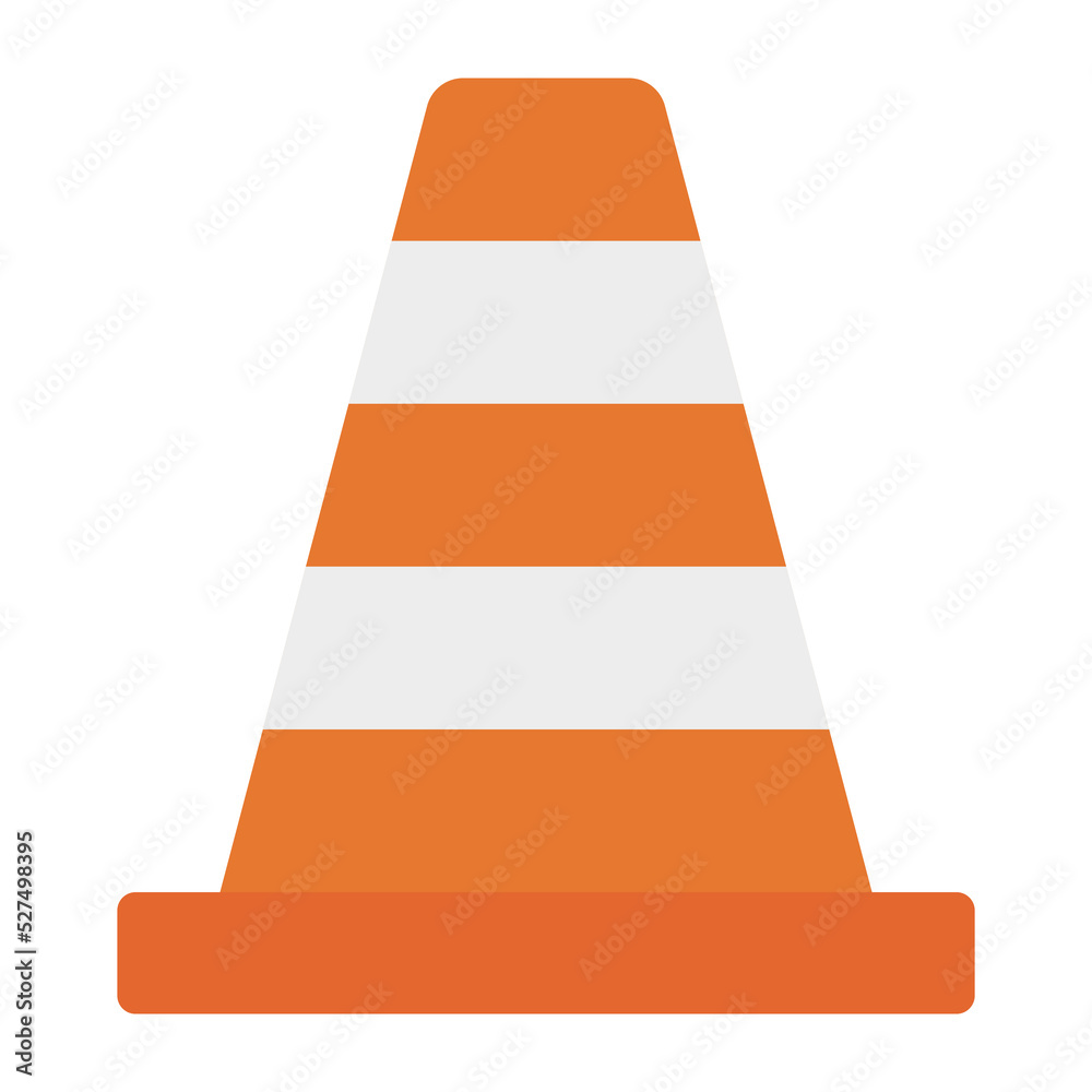 Traffic cone icon design