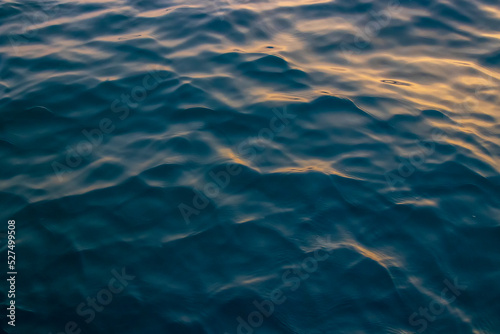 Wallpaper background of river waves. Backgrounds nature wallpapers concept. Photo ripples lake. Copy space.
(includes noise, film grain)