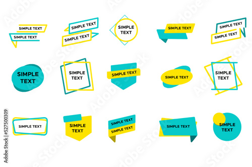 Simple and pop speech bubbles 04 pop editable line width speech bubbles, balloons, frames, frames, illustrations
