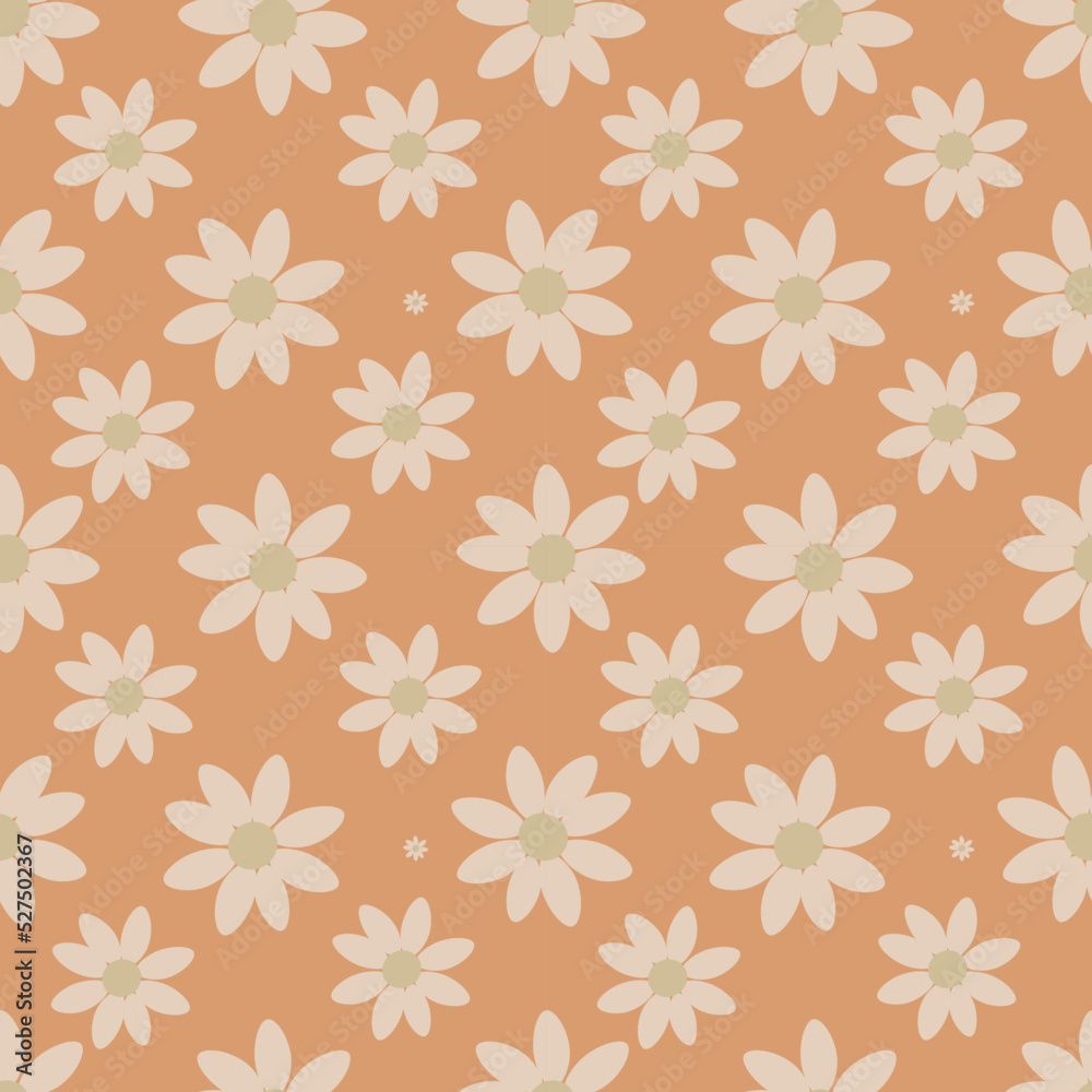 Flower vector ilustration seamless patern.Great for textile,fabric,wrapping paper,and any print.Vintages style. Flower vector ilustration seamless patern.Great for textile,fabric,wrapping paper,and any print.Vintages style.