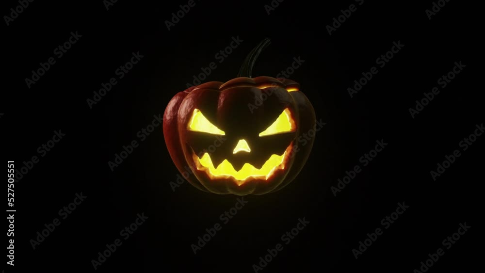 Glowing Pumpkin Head Glowing Pumpkin Head