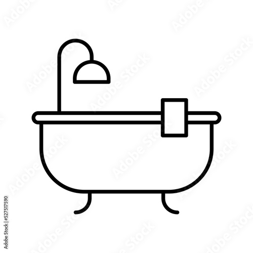Taking bath icon color editable