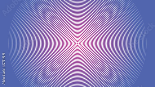abstract lines circular concentric strokes outline wave