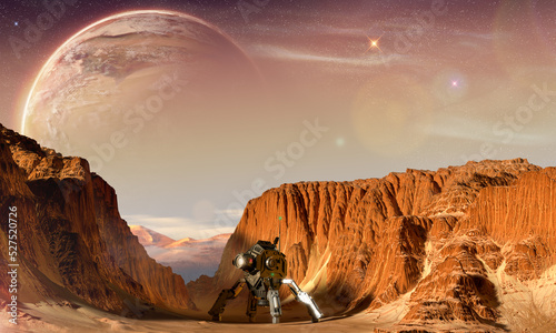 Canvastavla Planetary exploration