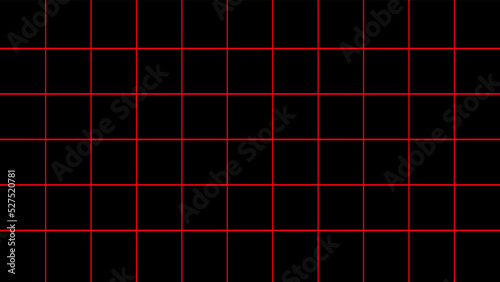 Black And Red Grid Pattern Background