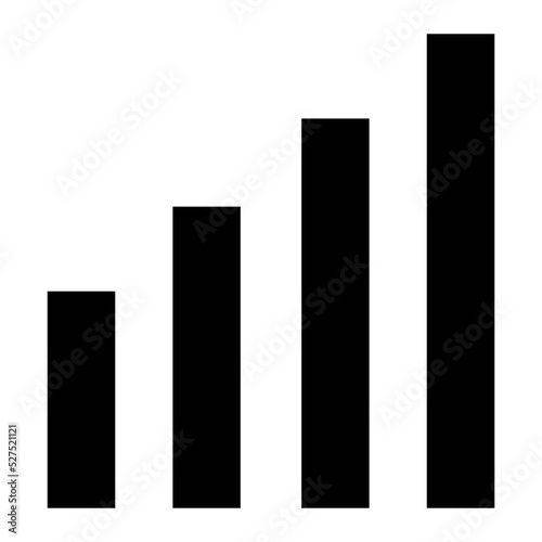 Bar Graph Vector Icon