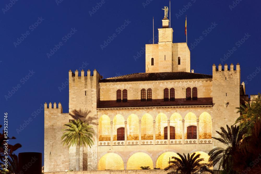 Palacio Real de la Almudaina , siglos XIII-XXI. Palma.Mallorca.Islas Baleares. España.