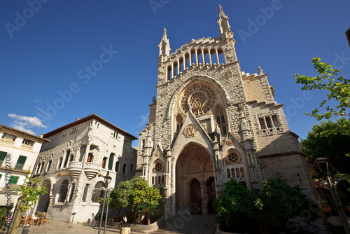 Plaça constitució.Soller.Mallorca.Islas Baleares. Spain.