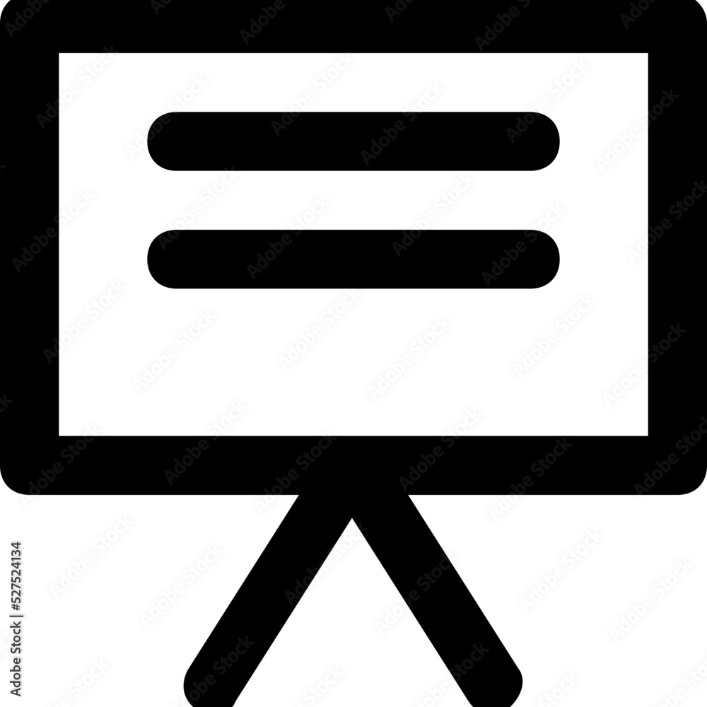 Presentation Vector Icon Presentation Vector Icon