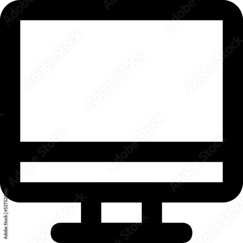 Monitor Vector Icon photo