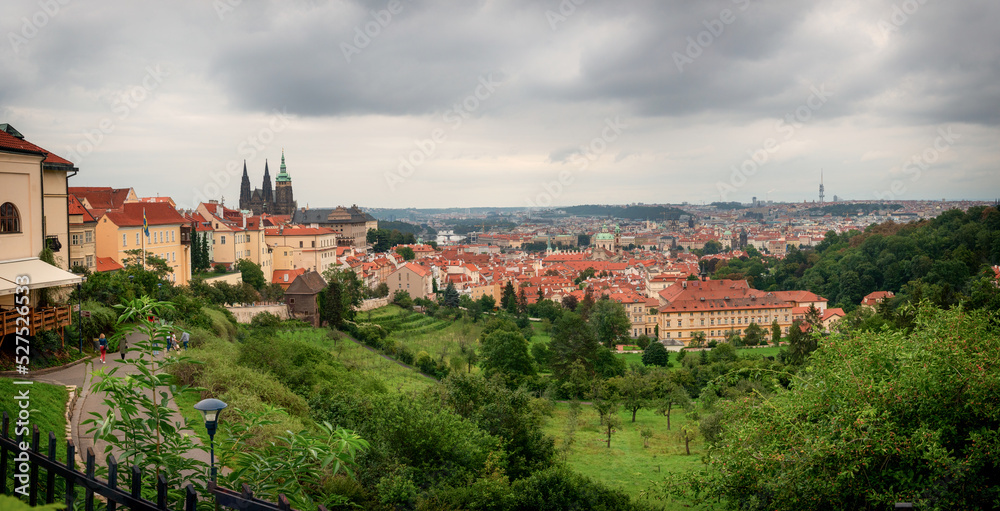 Praga Panorama z punktu widokowego