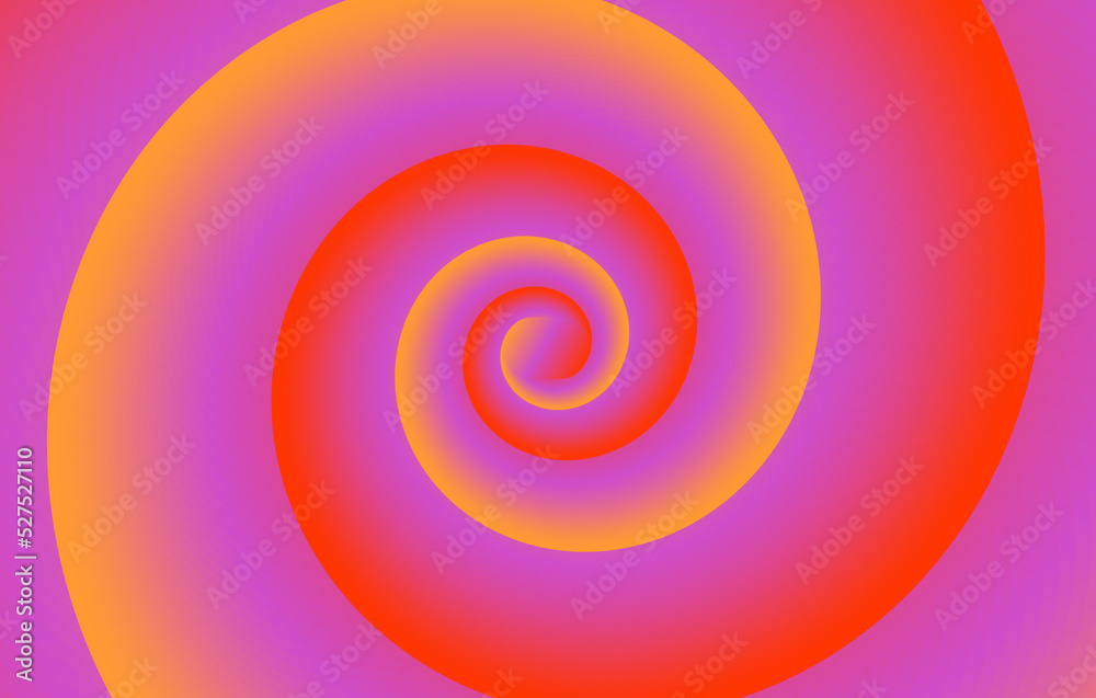 Fibonacci ratio spiral circular multicolor gradient Fibonacci ratio spiral circular multicolor gradient