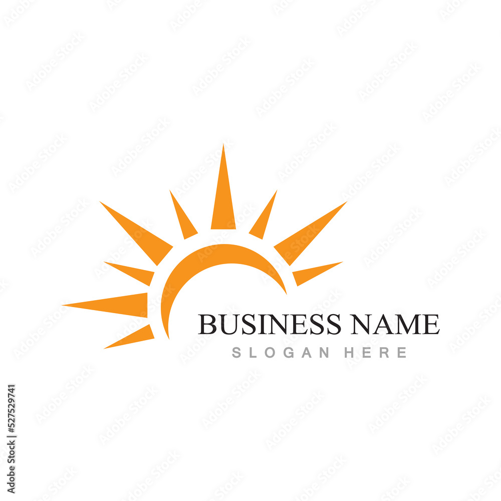 Sun Vector illustration Icon Sun Vector illustration Icon