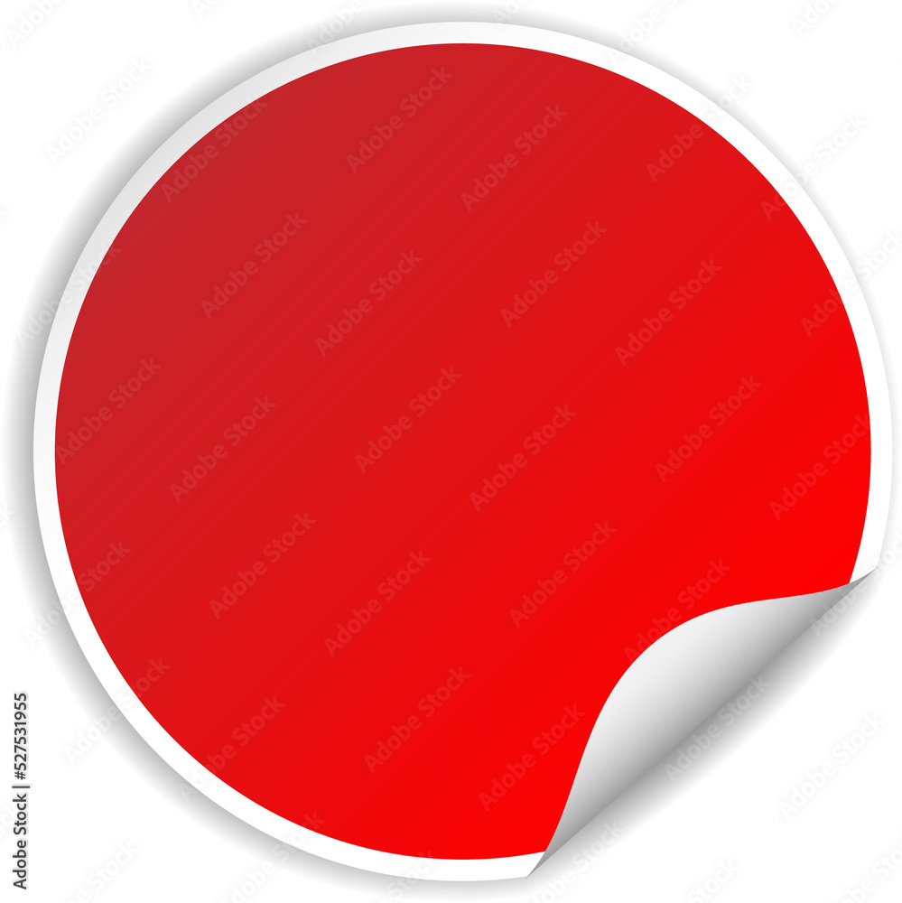red sticker red sticker