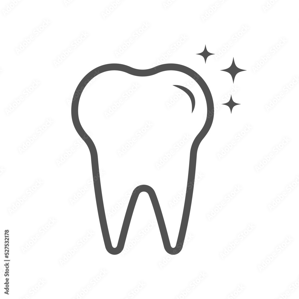 Dental logo Template vector illustration icon design tooth icon. Modern denistry logo. Perfect tooth with stars. Tooth icon line art isolated on white
Dental logo Template vector illustration icon design tooth icon. Modern denistry logo. Perfect tooth with stars. Tooth icon line art isolated on white