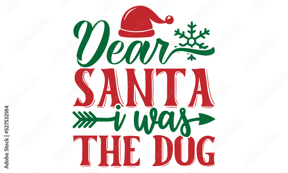 Fototapeta premium Christmas Quotes SVG Designs Template