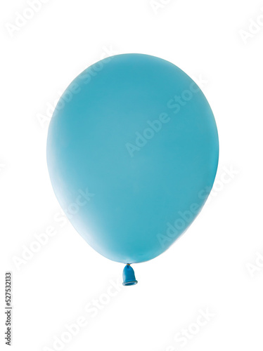 blue balloon isolated